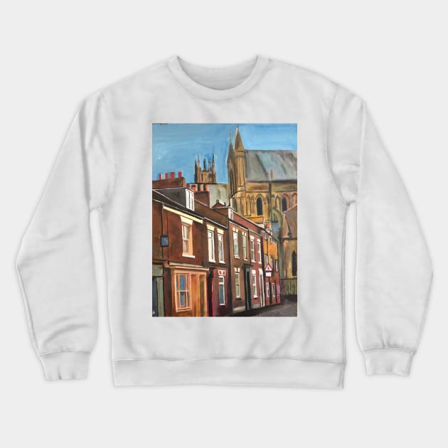 Beverley, Houses And Minster Crewneck Sweatshirt by golan22may